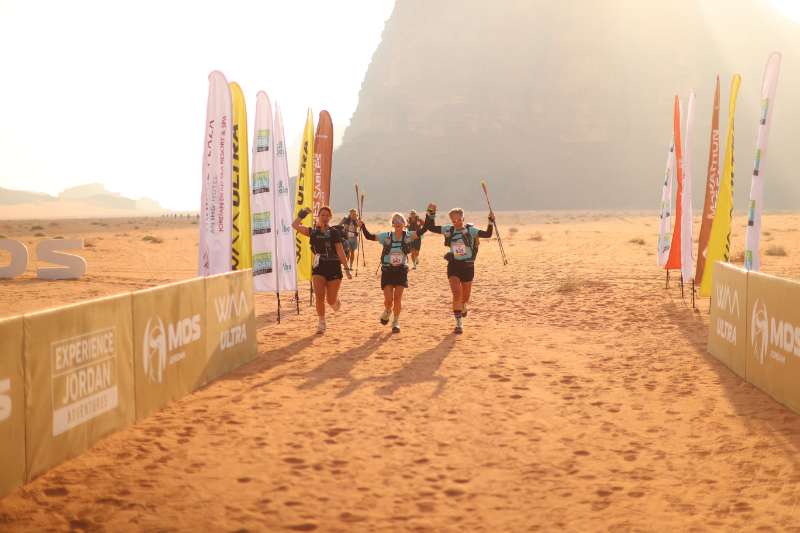 Marathon des Sables in Jordanië: Sarah liep 100 kilometer door de woestijn