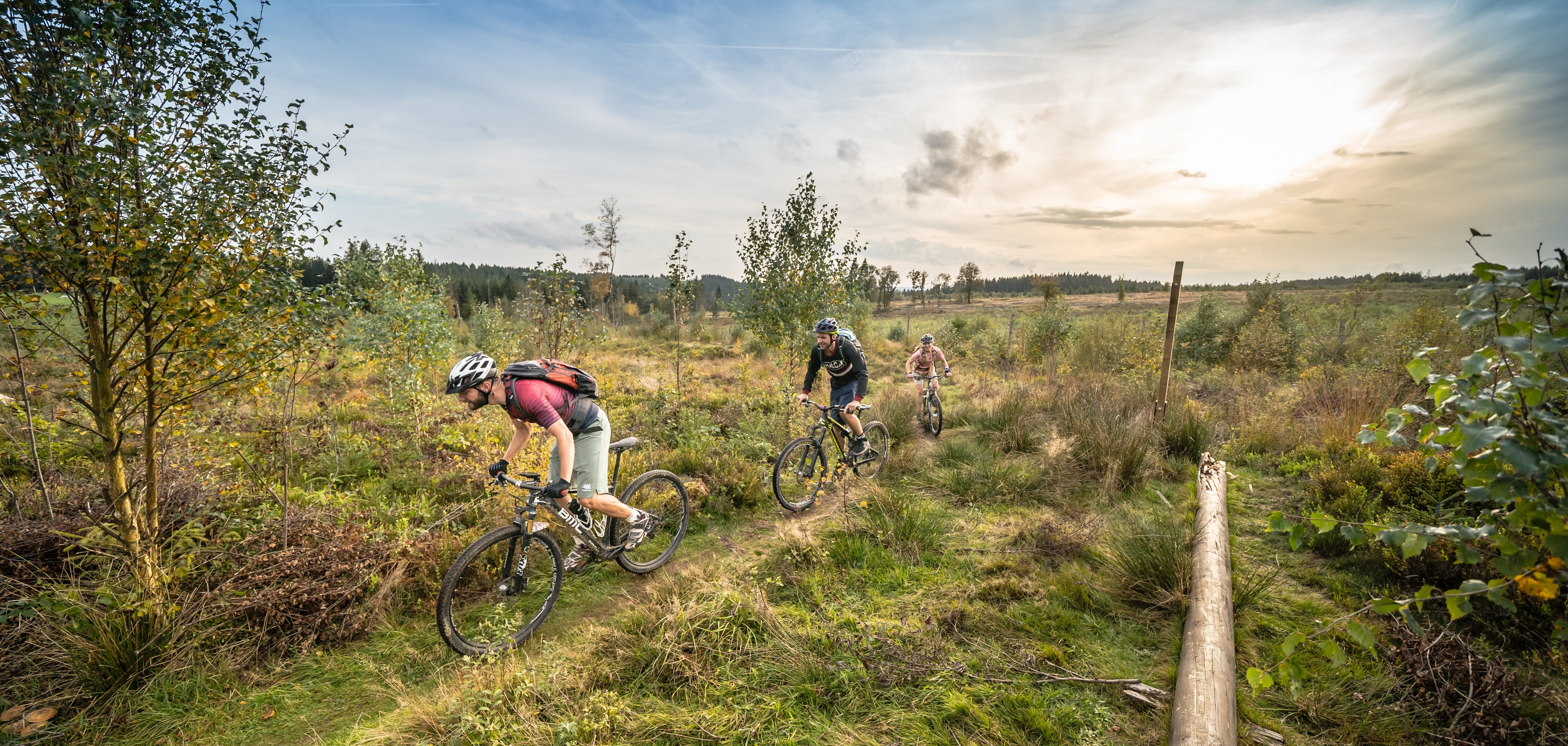 Mtb tourtochten in België in Luik in Malmedy