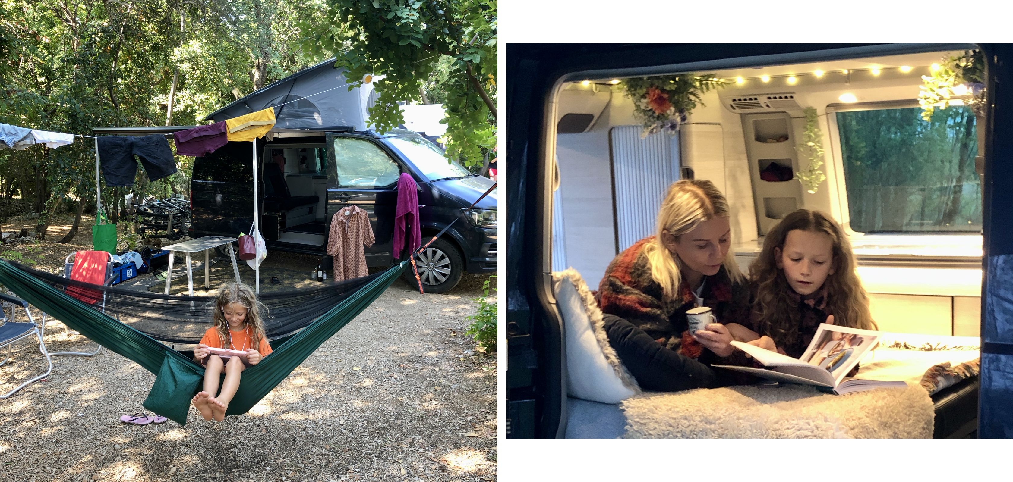 Kamperen bij vanlife