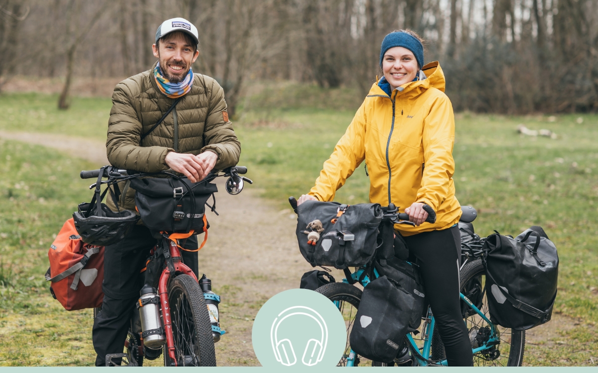 Stefanie en Niels: met de fiets op zoek naar vrijheid