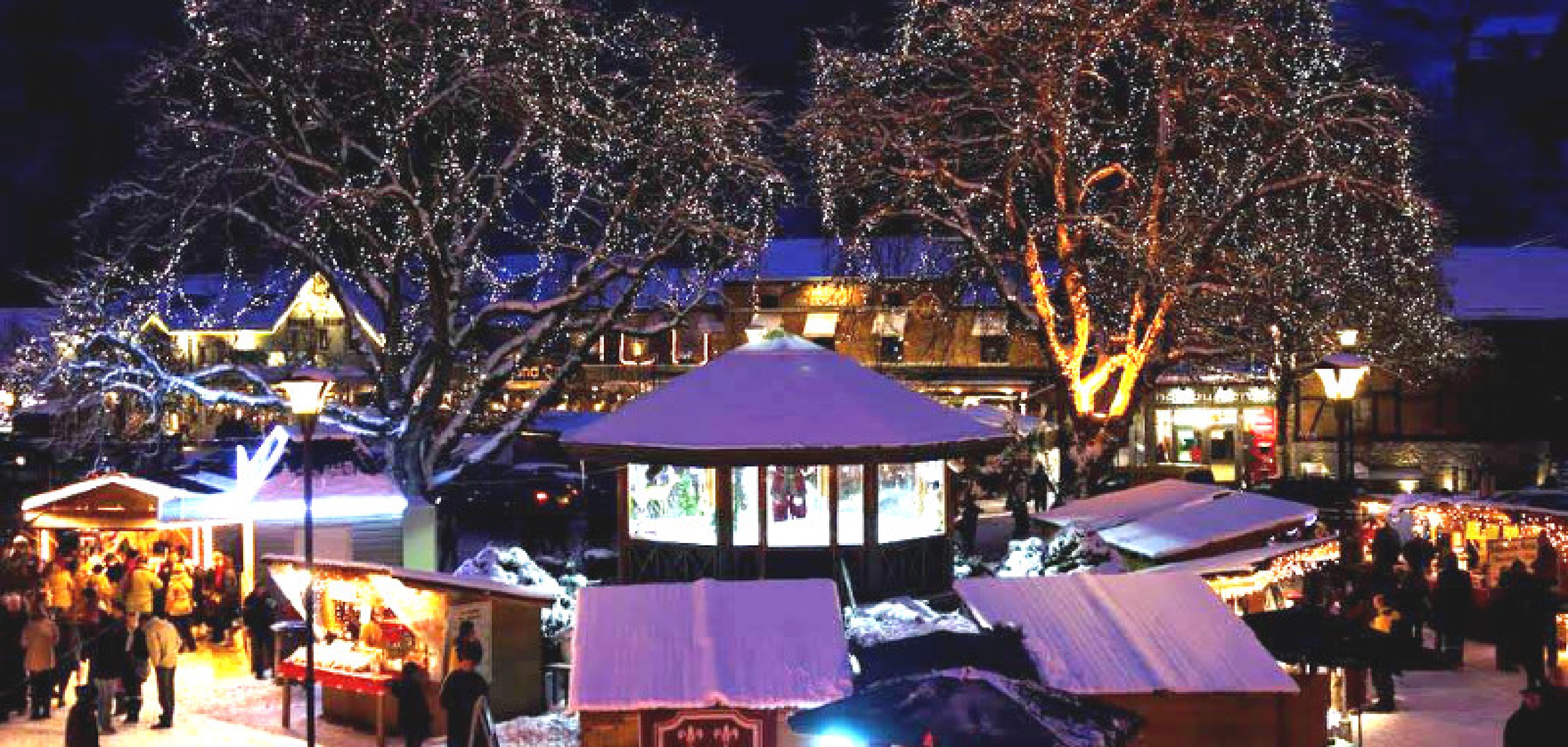 De mooie kerstmarkt in Durbuy