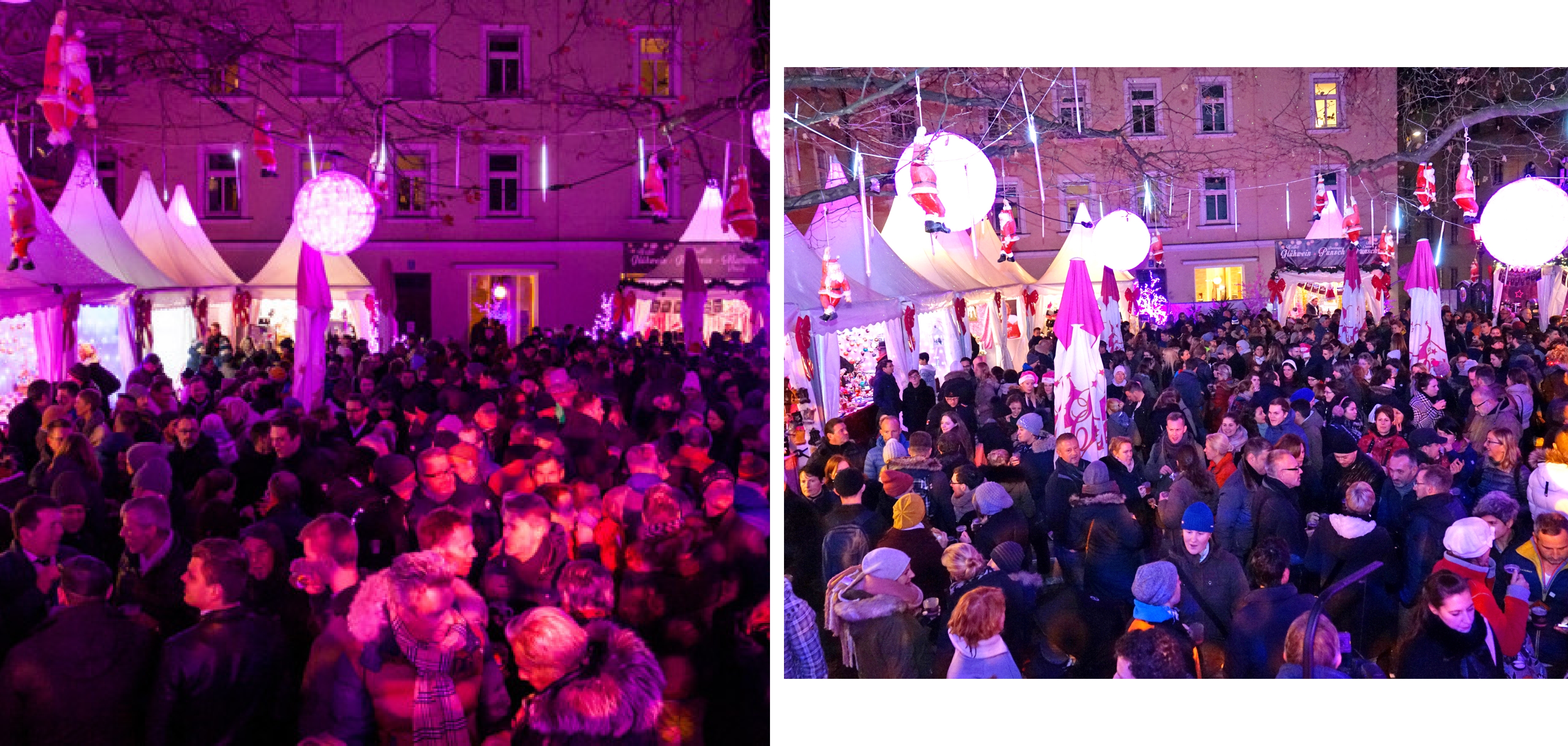 Kerstmarkt Pink Christmas in München