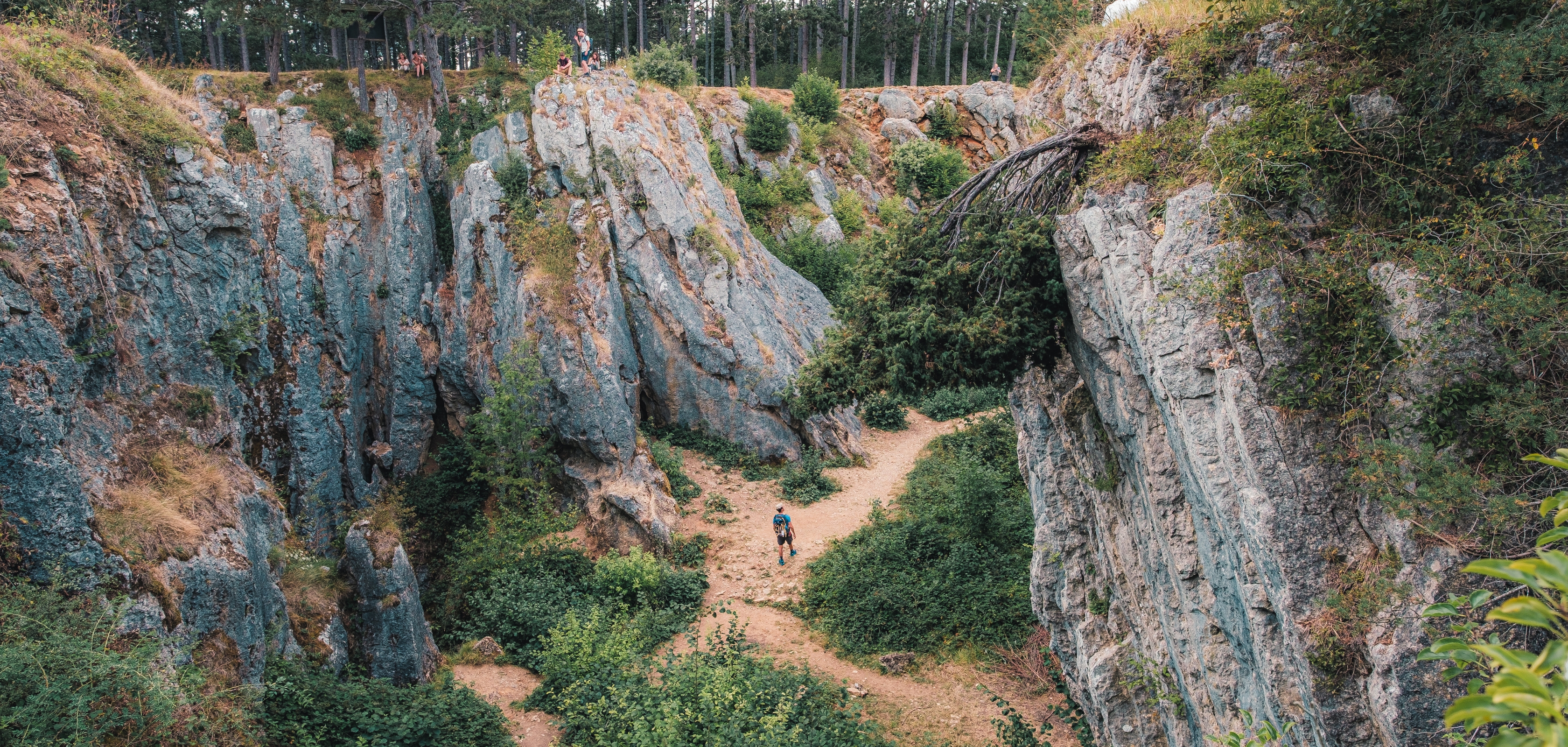 Wettersteingebergte in Oostenrijk en Duitsland om een mooie huttentocht te wandelen