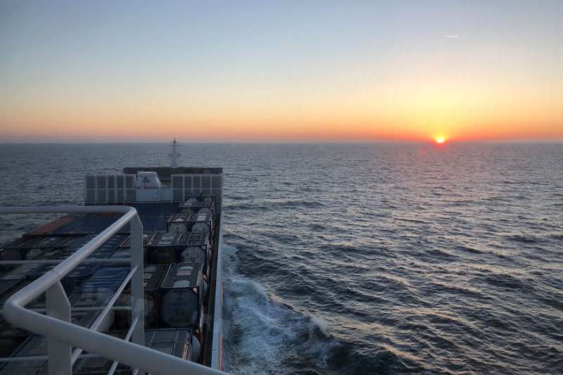 Meevaren aan boord van een vrachtschip