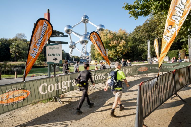 Nos collègues ont relevé le défi de l’A.S.Adventure Brussels 60