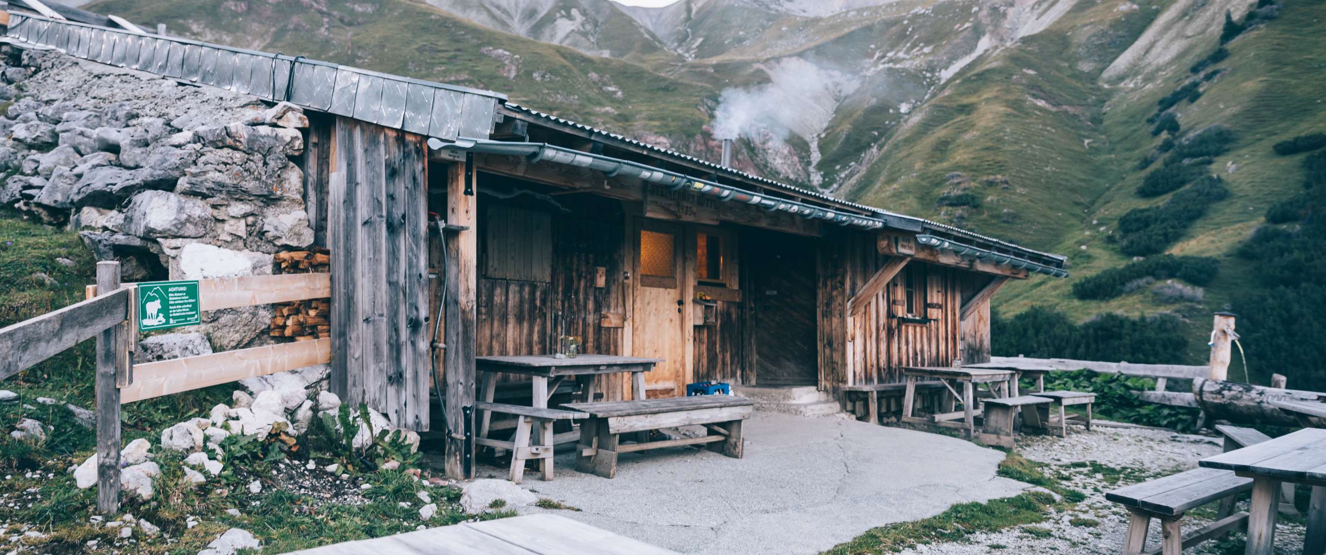 Wettersteingebergte in Oostenrijk en Duitsland