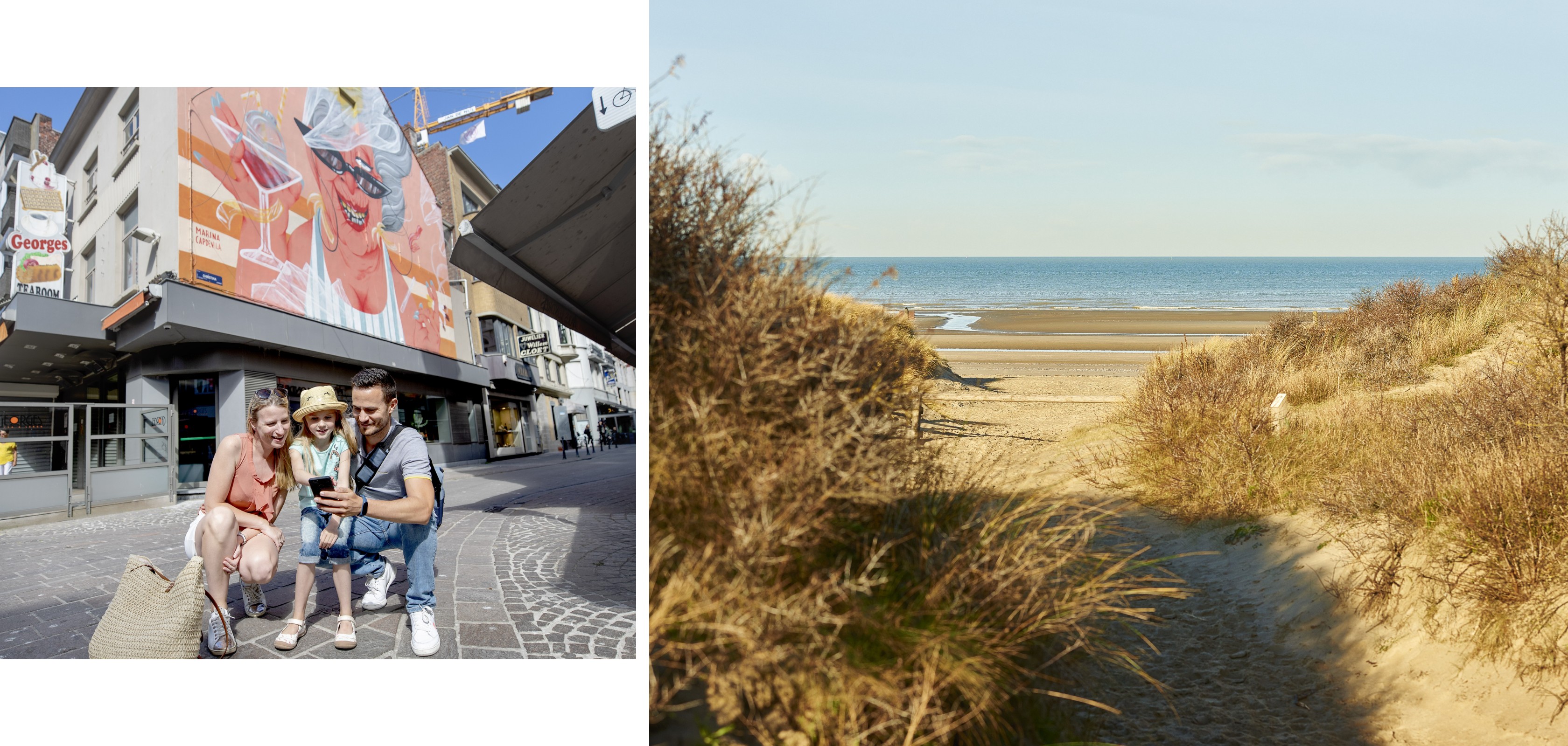 Een van de mooiste wandelingen aan de Belgische kust in Oostende