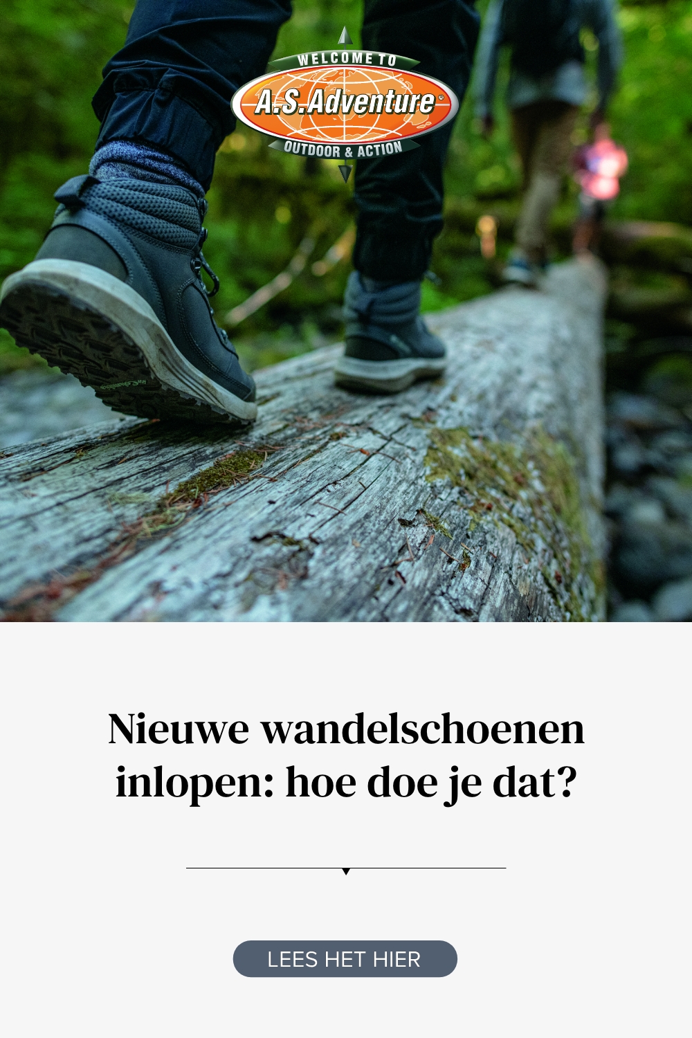 Nieuwe wandelschoenen inlopen new arrivals